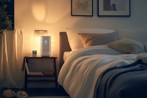 Un climatiseur mobile silencieux idéal pour chambre à coucher, assurant un sommeil paisible sans bruit dérangeant