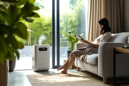 Climatiseur mobile éco-performant avec système d'économie d'énergie et filtration écologique avancée
