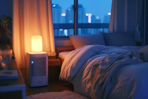 Climatisation mobile silencieuse idéale pour chambre à coucher offrant confort thermique sans nuisances sonores