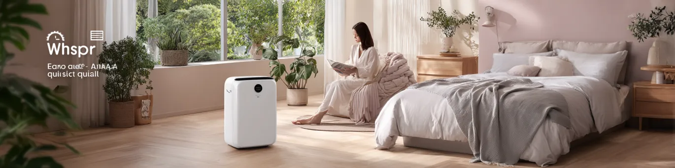 Climatiseur mobile ultra-silencieux idéal pour chambre à coucher, fonctionnement discret pour nuit paisible